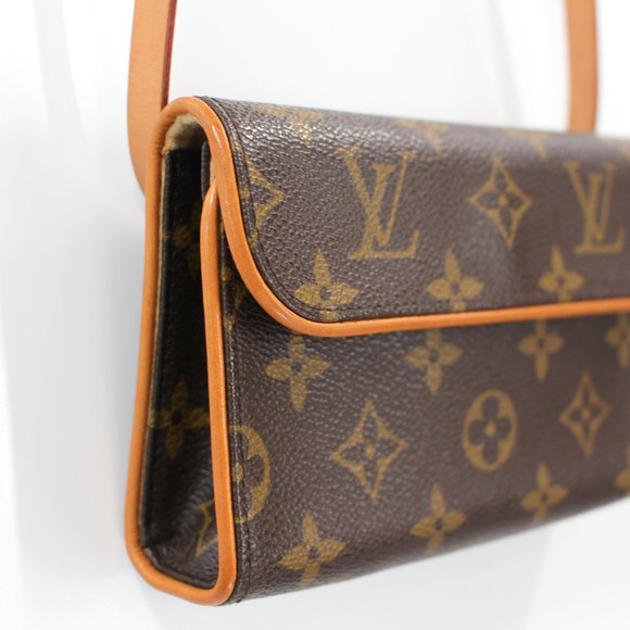 Louis Vuitton Monogram Florentine Fanny Pack Canvas Leather Adjustable Waist Bag - Picture 5 of 12